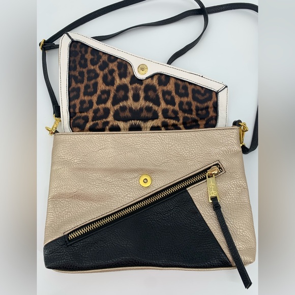 Jessica Simpson Chic Colorblock Crossbody Bag - Picture 2 of 10
